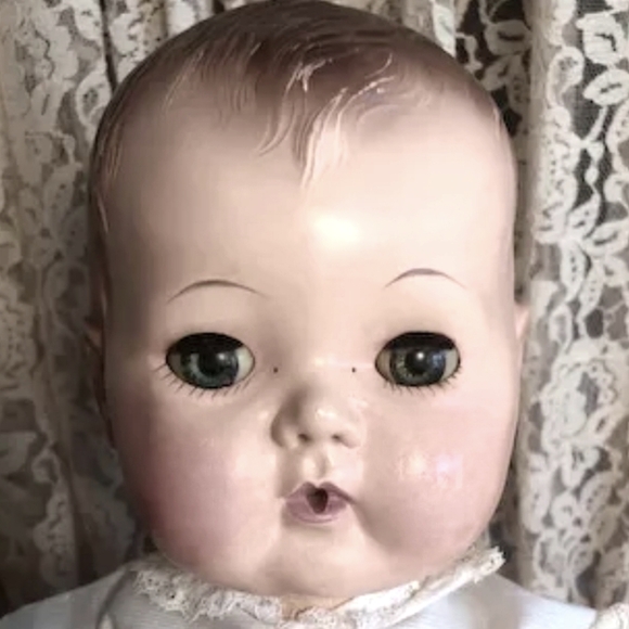 Doll Bed Comforter Pillow Set Retro 1960s - Picture 8 of 10